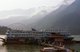 China: Yangtze (Yangzi) River cruise ship at Wushan, Chongqing Municipality